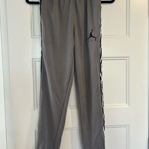 Gray Nike Youth Track Pants